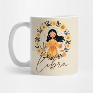 ♎ Harmonious & Charming | Boho Libra Zodiac Art Mug
